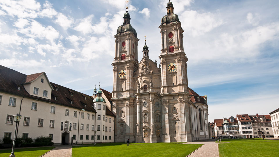 Church Collegiate Church in St. Gallen