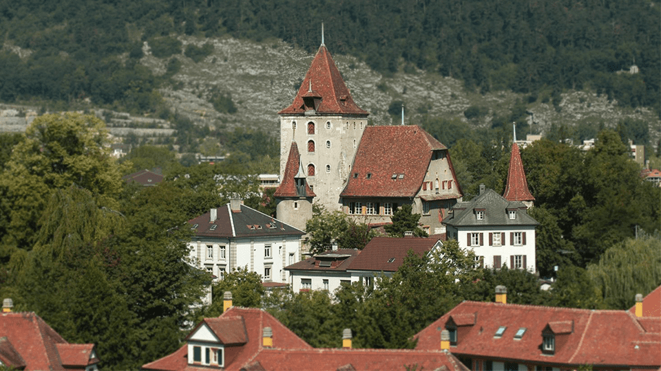 Stadt Nidau im Kanton Bern